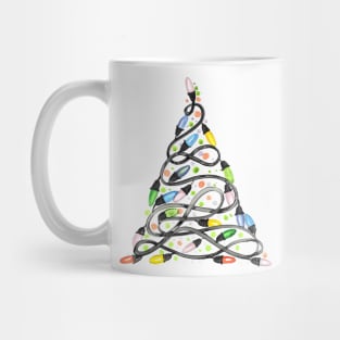 Light Christmas tree Mug